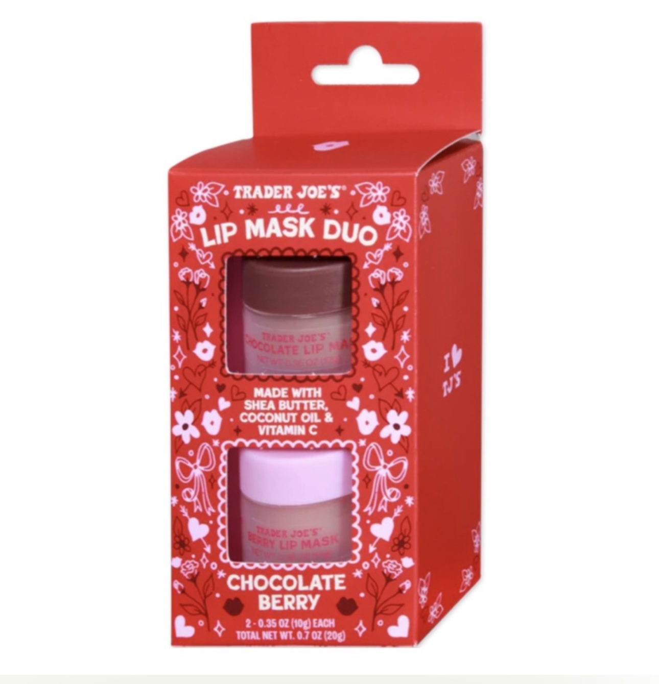 chocolat berry lip mask duo